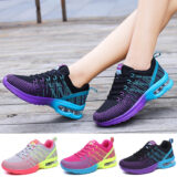 Women breathable mesh sports shoes casual fitness running sneakers